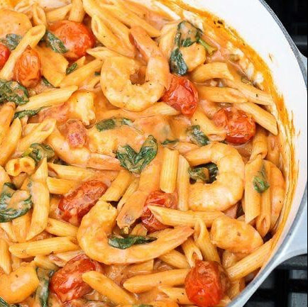 Chicken & Shrimp Penne Rosé Pasta