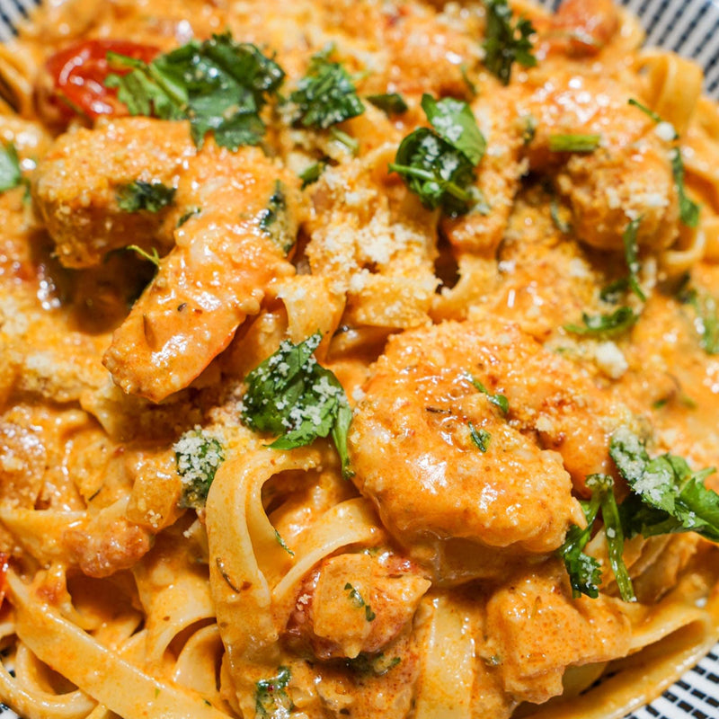 Shrimp Rosé Penne Pasta
